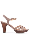 CHIE MIHARA 90MM OPEN TOE SANDALS
