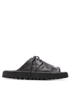 Marsèll Slip-on Sandals In Black