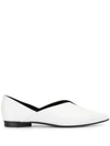 PIERRE HARDY POINTED FRONT SLIT LOAFERS