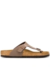 BIRKENSTOCK BUCKLE FLIP FLOPS