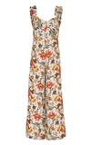 ALIX OF BOHEMIA ANITA'S GARDEN SILK JUMPSUIT,790911