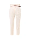 BRUNELLO CUCINELLI BRUNELLO CUCINELLI HIGH WAIST CROPPED TROUSERS