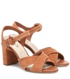 TOD'S SUEDE SANDALS,P00471405