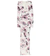 ALEXANDRE VAUTHIER FLORAL STRETCH-JERSEY MAXI DRESS,P00468885