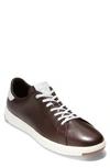 Cole Haan Grandpro Tennis Sneaker In Dark Brown / White