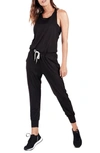 Vuori Luna Crop Jumpsuit In Black