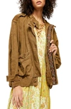 FREE PEOPLE JAYDE SAFARI JACKET,OB1122768