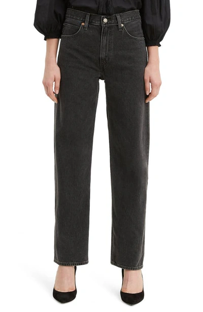 Levi's Women's Classic Bootcut Jeans In Long Length In Soft Black