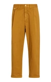 ALEX MILL PLEATED COTTON CHINO PANTS,774157