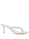 GIANVITO ROSSI EMBELLISHED-STRAP SANDALS