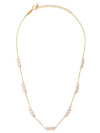 TASAKI 18KT YELLOW GOLD DANGER NEO COLLECTION LINE AKOYA PEARL NECKLACE