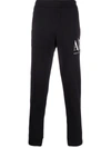 Armani Exchange Icon Ax Large Logo Sweat Sweatpants In Black