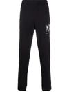 Armani Exchange Logo Jogging Bottoms Black