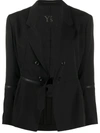 YOHJI YAMAMOTO DEEP V-NECK BLAZER