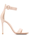 GIANVITO ROSSI PORTOFINO 105 HIGH HEEL SANDALS