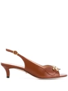 GUCCI ZUMMI DETAIL SLINGBACK PUMPS