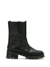 ANDREA BOGOSIAN RYLEE QUILTED DETAIL BOOTS