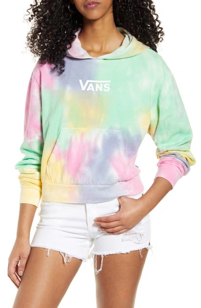 Vans Aura Tie Dye Crop Hoodie In Aura Multi