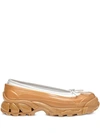 BURBERRY OVERSHOE BALLERINA SHOES