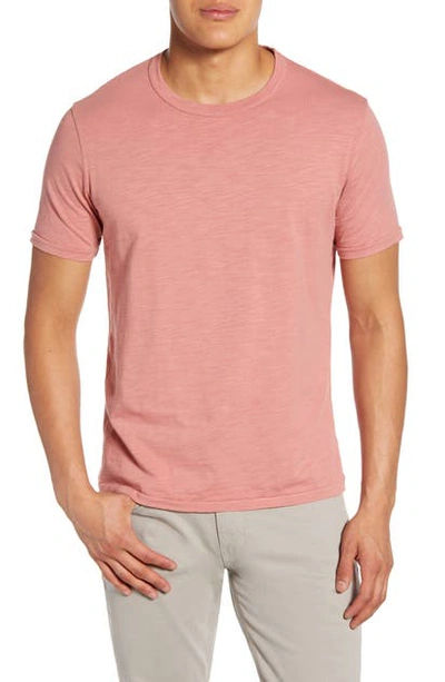 Alex Mill Solid Slub T-shirt In Pink