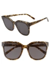 DIFF DIFF GIA 62MM OVERSIZE SQUARE SUNGLASSES,SE-GR121