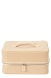 Beis The Hanging Cosmetic Case In Beige