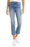 Rag & Bone Rag And Bone Peyton Mid Rise Ankle Bootcut Jeans In Benson In Freya