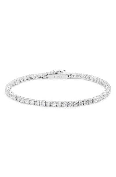 Nadri Small Cubic Zirconia Tennis Bracelet In Silver