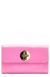 Frances Valentine Kelly Leather Crossbody Bag In Pink