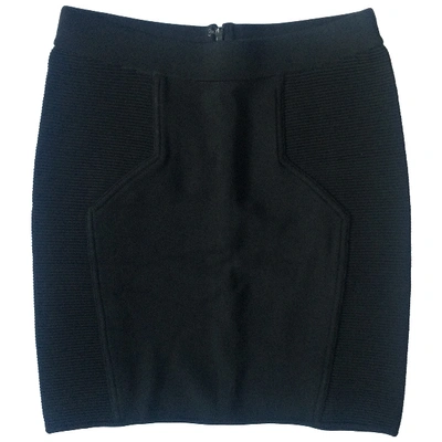 Pre-owned American Retro Mini Skirt In Black