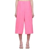 JACQUEMUS PINK 'LE SHORT D'HOMME' SHORTS