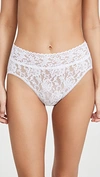 HANKY PANKY SIGNATURE LACE FRENCH BRIEFS WHITE,HANKY41822