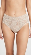 HANKY PANKY SIGNATURE LACE FRENCH BRIEFS CHAI,HANKY41822