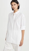 Nili Lotan Yorke Cotton-poplin Shirt In White