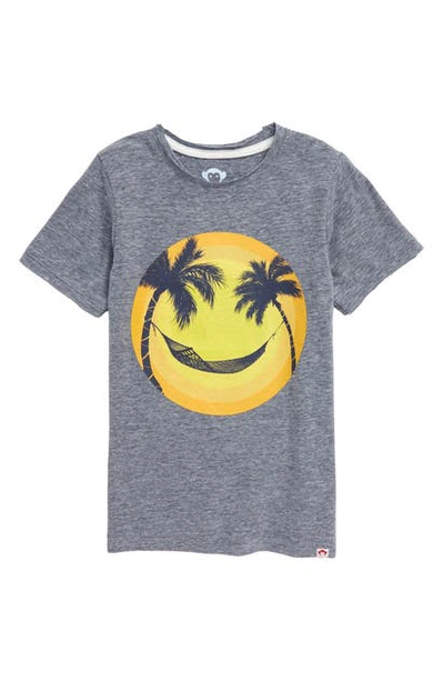 Appaman Kids' Graphic Tee In Navy Heather