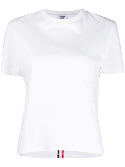 Thom Browne Relaxed-fit Cotton T-shirt In White