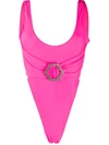 PHILIPP PLEIN BRANDED MONOKINI