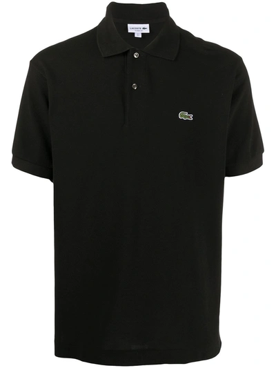 Lacoste Classic Fit Original L.12.12 Polo Clothing In Black
