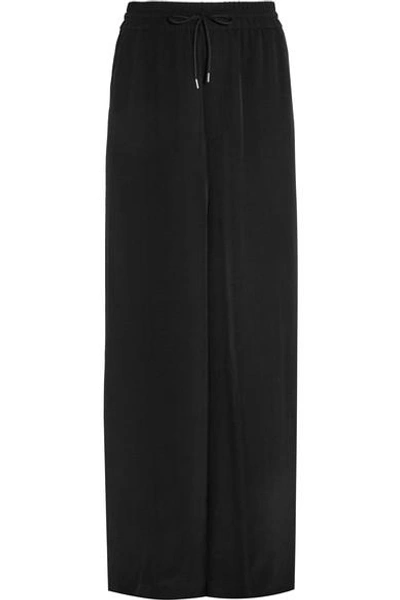Mcq By Alexander Mcqueen Japan Crepe Wide-leg Trousers