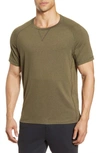 Fourlaps Level T-shirt In Army Green Heather