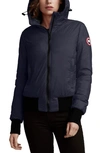 Canada Goose Dore Hooded Shell Down Jacket In Admiral Navy