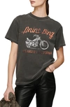 ANINE BING LILI MOTORCYCLE GRAPHIC TEE,A-08-2140-069