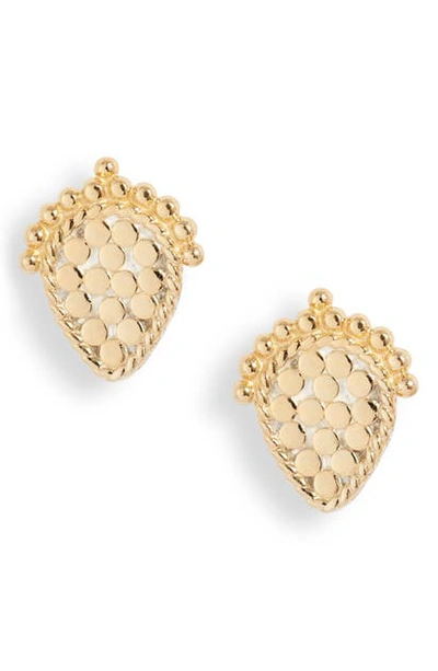 Anna Beck Scalloped Stud Earrings (nordstrom Exclusive) In Gold