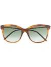 GUCCI GG0654S SQUARE-FRAME SUNGLASSES