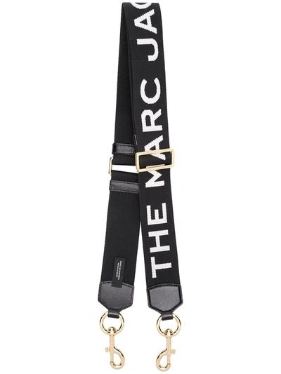 Marc Jacobs The Logo Webbing Bag Strap In Mixed Colours