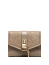 CHLOÉ SMALL ABY PADLOCK WALLET