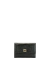 DOLCE & GABBANA EMBOSSED SNAKESKIN-EFFECT WALLET