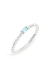 ANZIE DEW DROP BLUE TOPAZ RING,4383SSB7