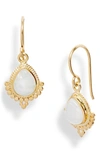 ANNA BECK SCALLOPED MOONSTONE DROP EARRINGS (NORDSTROM EXCLUSIVE),ER10133-GRWMS