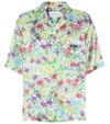 LES RÊVERIES FLORAL SILK SHIRT,P00458778